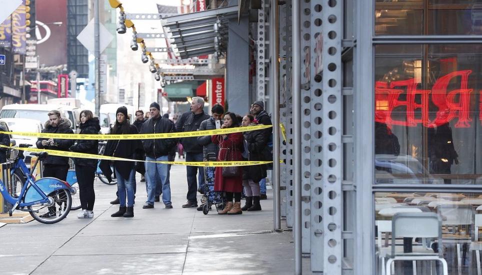 In New York hat es gestern einen Anschlagsversuch gegeben. Bild: Key