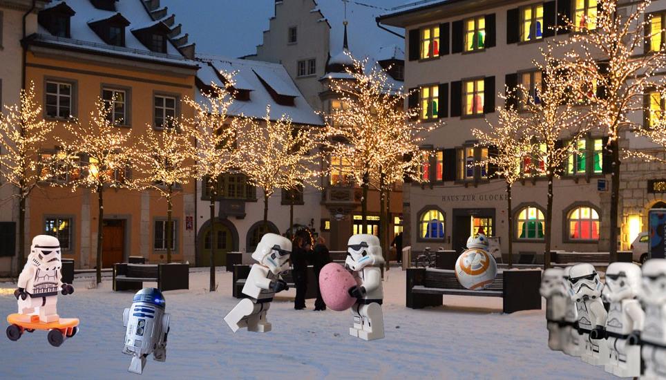 Wahrer Schaffhauser Jedi-Meister Sie sind? Bild: Selwyn Hoffmann/ Illustration jeh