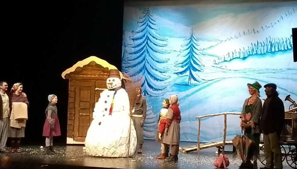 Die Kleine Bühne Schaffhausen spielt mit dem Märchenmusical «Die Zauberorgel» auf der Stadttheaterbühne. Bild: Radio Munot