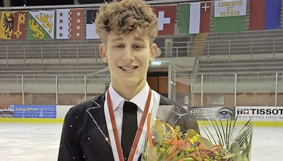 Eine Bronzemedaille als Belohnung für die harte Arbeit: Lukas Britschgi präsentierte sich in Neuenburg in starker Form. Bild: zvg