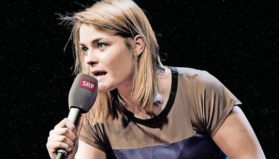 150 Jahre Schaffhauser Stadttheater: Verleihung des «Salzburger Stiers» an Hazel Brugger am 6. Mai 2017. Bild: Evelyn Kutschera