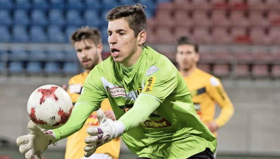 Aufgestiegen: Basel-Leihgabe Djordje Nikolic wechselt in die Super League zum FC Thun. Bild: Roger Albrecht