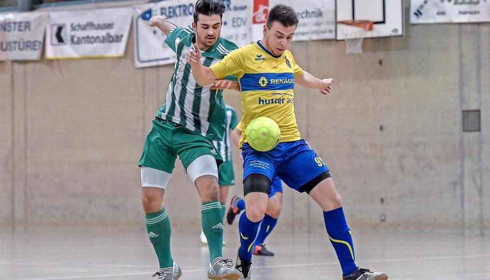 Reges Interesse am SHKB-Hallencup: Insgesamt 42 Teams nahmen an drei Tagen in den verschiedenen Kategorien am Hallencup des FC Thayngen teil.