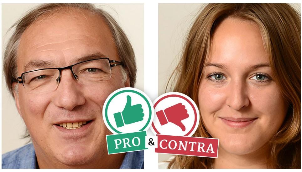 Diäten: Gesunde Beschränkung oder unnötige Qual? Darüber streiten sich Daniel F. Koch und Maria Gerhard