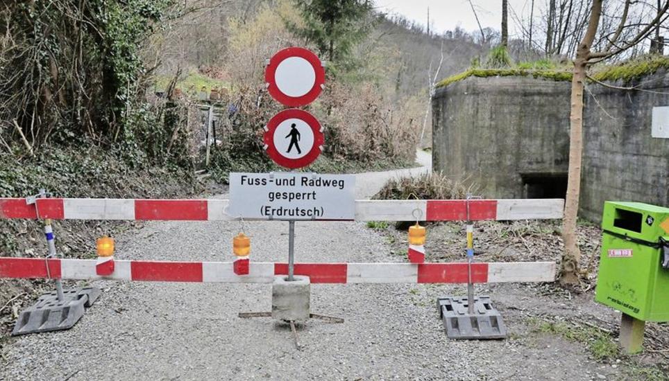Bis auf Weiteres kein Durchkommen. Bild: Mark Gasser
