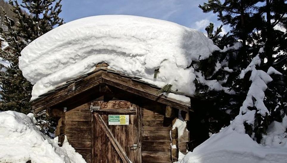 Grosse Schneemengen sorgen in diesem Jahr für attraktive Winterlandschaften.