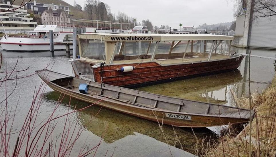 So brachten die Diebe ihre Beute vom letzten Boot ans Feuerthaler Ufer.