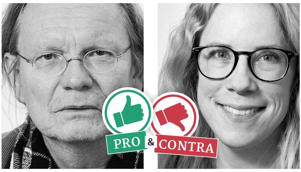 Valentinstag: Schönes Fest der Liebe oder reine Kommerzveranstaltung? Darüber streiten sich Alfred Wüger und Isabel Heusser.