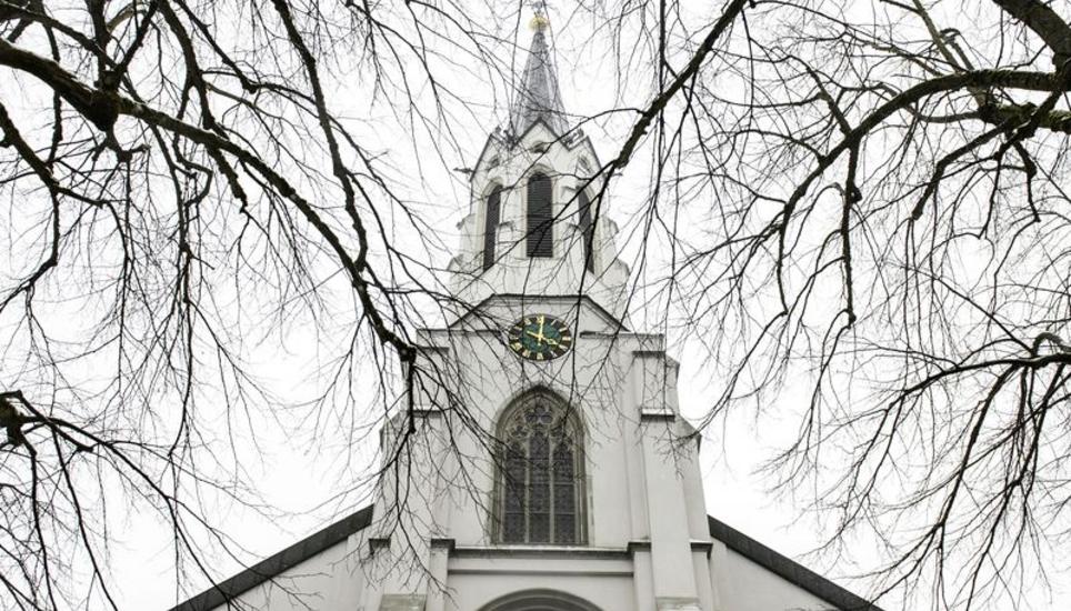 Die Kirche Santa Maria, das Zentrum der Schaffhauser Katholiken, wurde 1885 geweiht. Bild: Selwyn Hoffmann