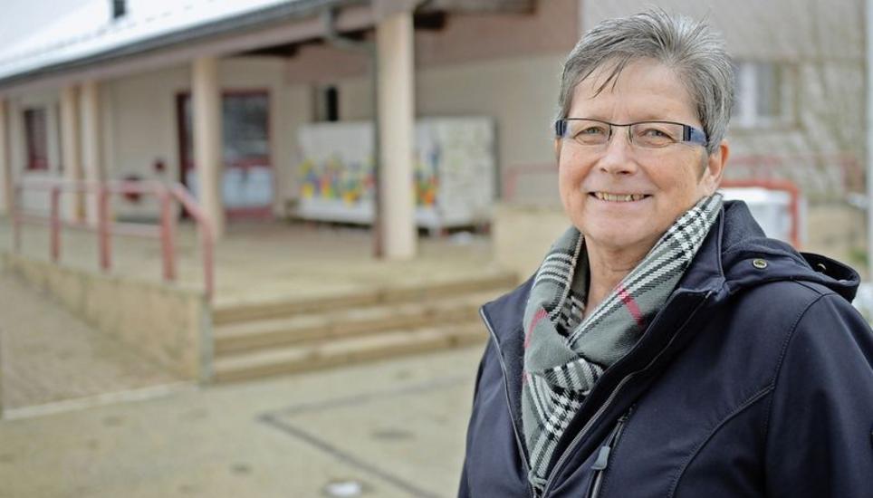 Noch äussert sich Silvia Sigg, Gemeindepräsidentin von Büttenhardt, nicht, ob sie persönlich für oder gegen die Fusion ist. Bild: Selwyn Hoffmann