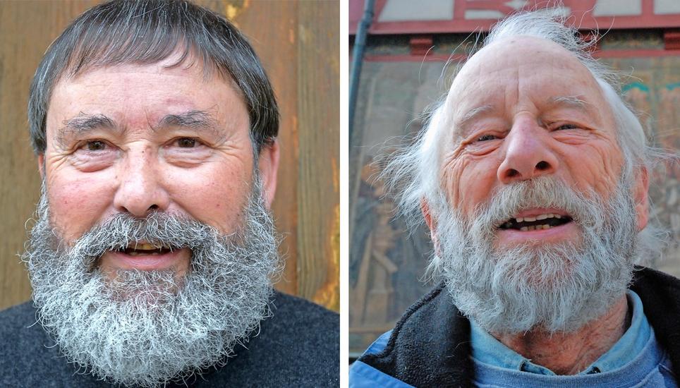 Albert Ruh und Gerd Huber spielen ebenfalls mit. Bilder: Darina Schweizer