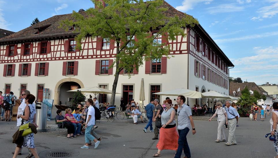Ab dem Güterhof bis zum Salzstadel hätte die Uferpromenade breiter werden sollen. Archivbild: Selwyn Hoffmann