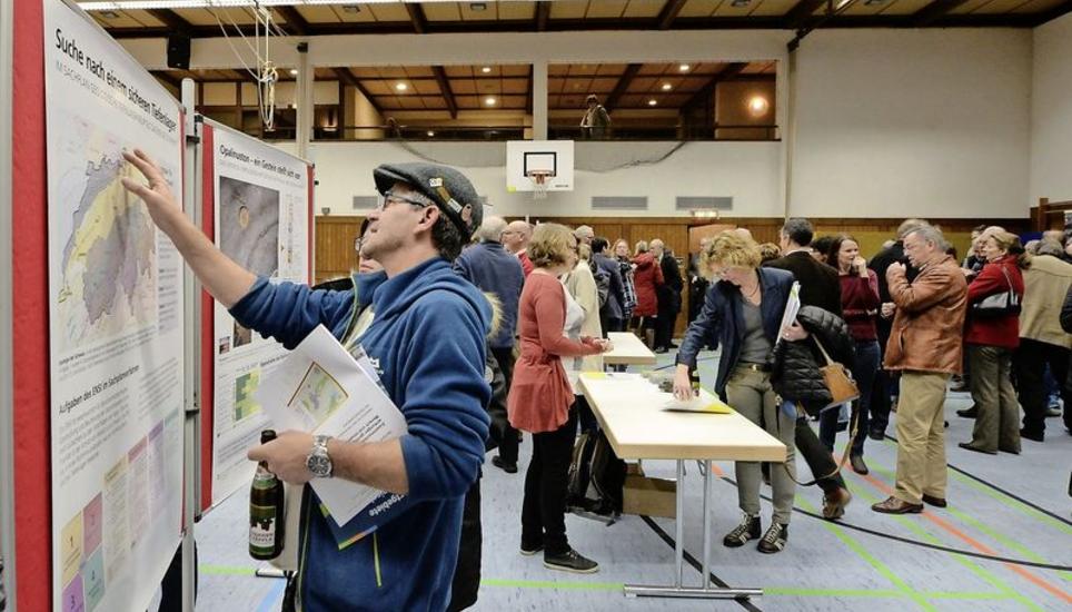 In Hohentengen zeichnete sich im Januar 2018 bereits ab, was nun in den Stellungnahmen der Politik zu Etappe 2 des Endlagerverfahrens bestätigt wird: Deutschland fühlt sich stark betroffen und fordert mehr Mitsprache. Bild: Selwyn Hoffmann