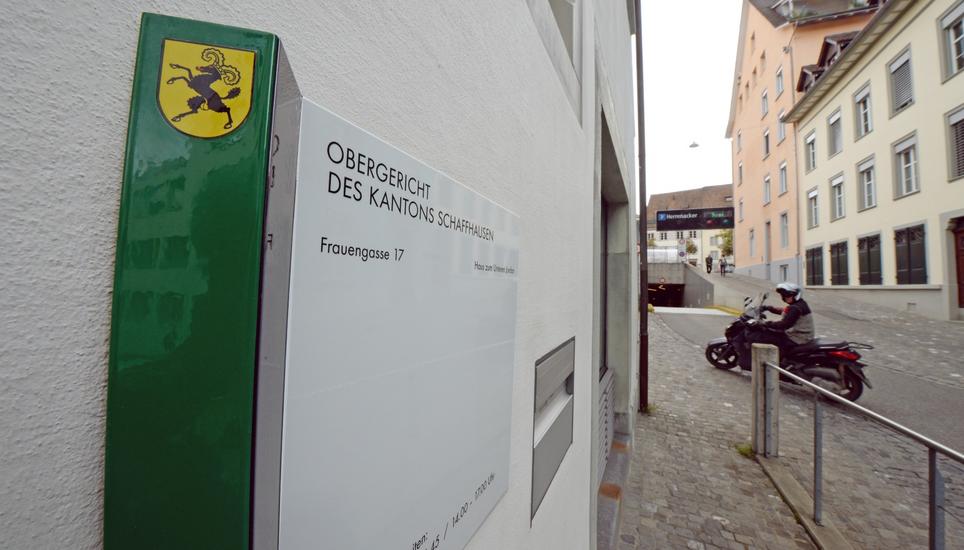 Das Schaffhauser Obergericht wird das Urteil zu einem späteren Zeitpunkt fällen. Bild: Selwyn Hoffmann
