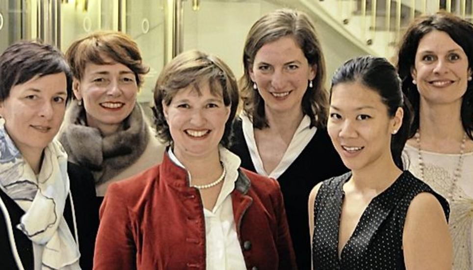 Der neue Vorstand: Susanne Müller Keller, Nicolette Wespe, Prisca Huguenin-dit-Lenoir, Petra Stucki, Yuenlin Vu und Rahel Wenger-Baggenstoss. Bild: zvg