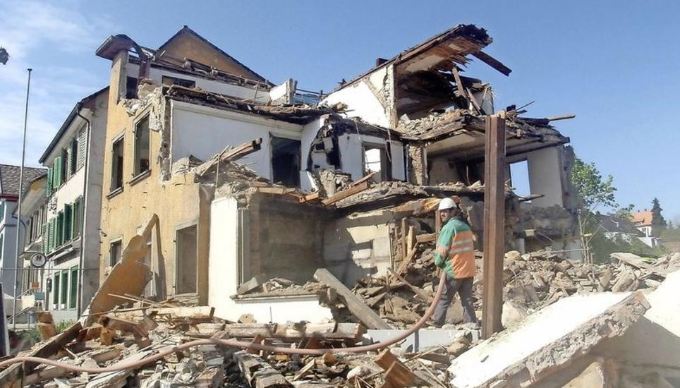 Zügig gingen der Abbruch des «dolder2» und der Neubau der Mehrfamilienhäuser voran, nachdem der Heimatschutz seinen Rekurs Ende 2016 zurückgezogen hatte. Archivbild: zvg