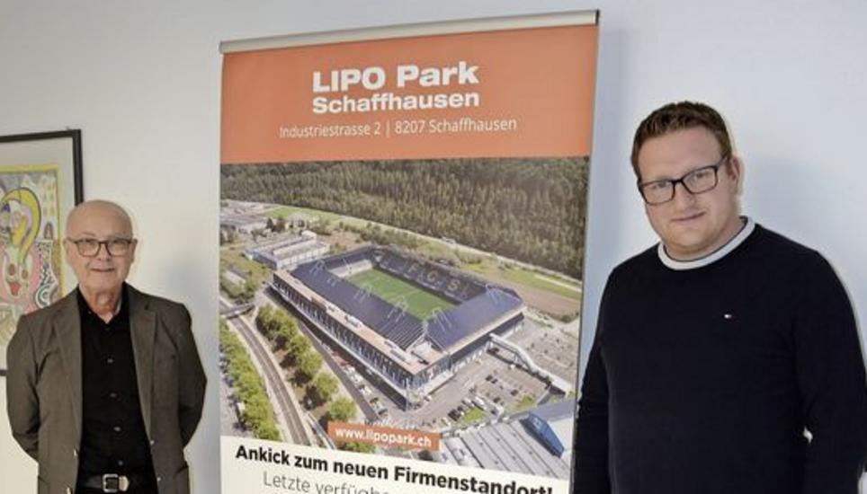 FCS-Geschäftsführer Marco Truckenbrod Fontana und Clubbesitzer Aniello Fontana. Bild: dfk