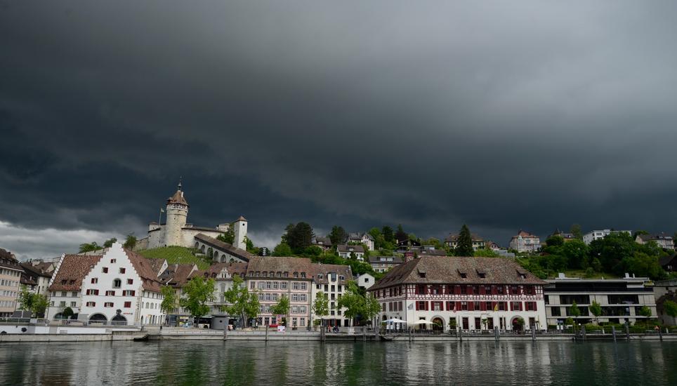 Die Unwetterwarnung geht bis 23 Uhr. Bild: Archiv
