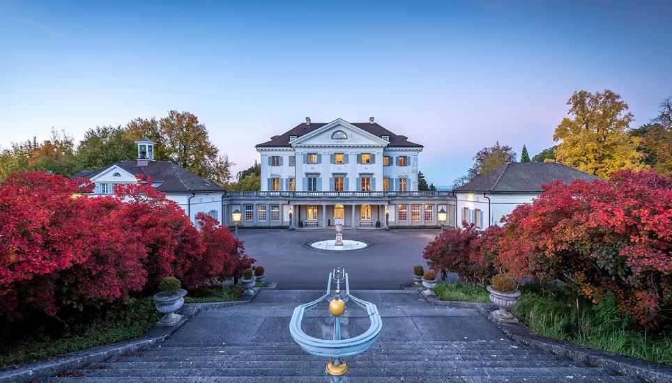 Das Schloss Eugensberg: Für 25 Millionen steht es zum Verkauf. Bilder: zvg
