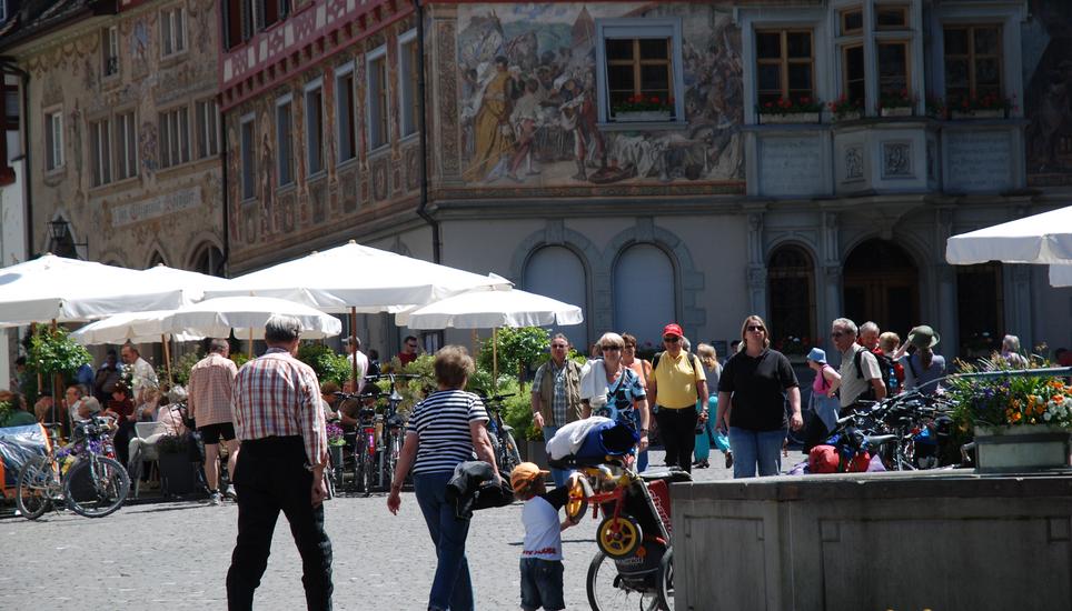 Im Rathaus fand die Budgetsitzung des Einwohnerrats statt. Bild: Edith Fritschi