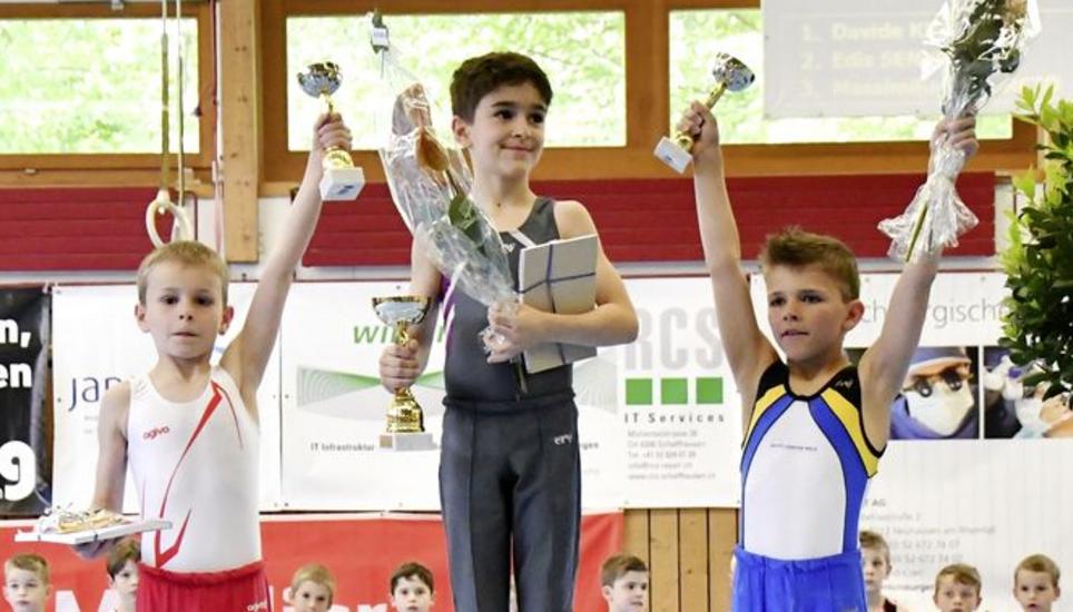 Grosses Potenzial wird dem jungen Turner Edis Senyürek zugestanden, der neben dem Sieger Davide Krättli und dem Dritten Massimiliano Curcio als Zweiter auf dem Podest stand.