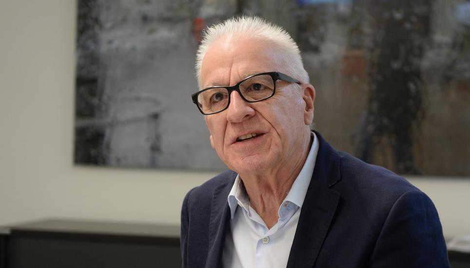 Der Schaffhauser SVP-Präsident Walter Hotz. Bild: Selwyn Hoffmann