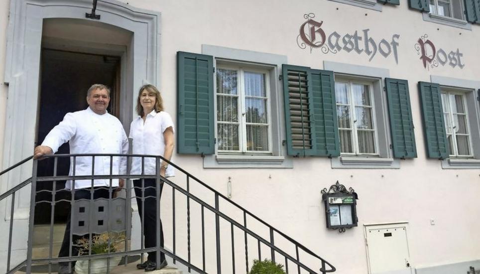 Haben die Liegenschaft verkauft: das Wirtepaar Marie-Luise und Jakob Wanner. Bild: Markus Müller