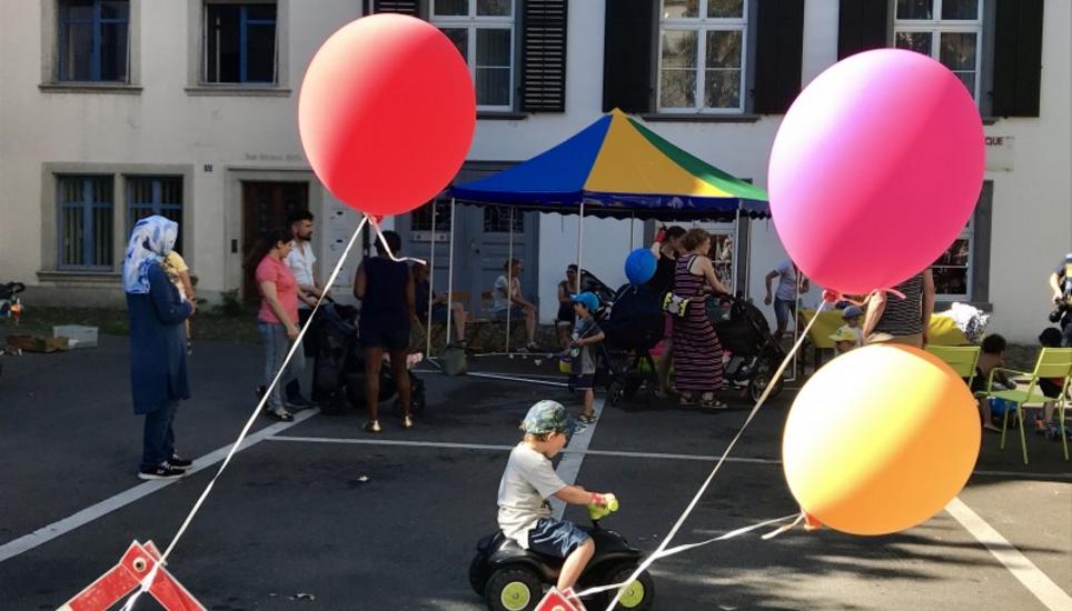 Das Familienzentrum feierte heute sein 1-jähriges Bestehen. Bild: Radio Munot