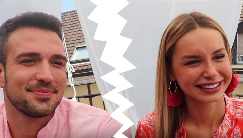 Vor zwei Wochen heile Welt, heute die Trennung... Cem und Adela. Bild: OPP