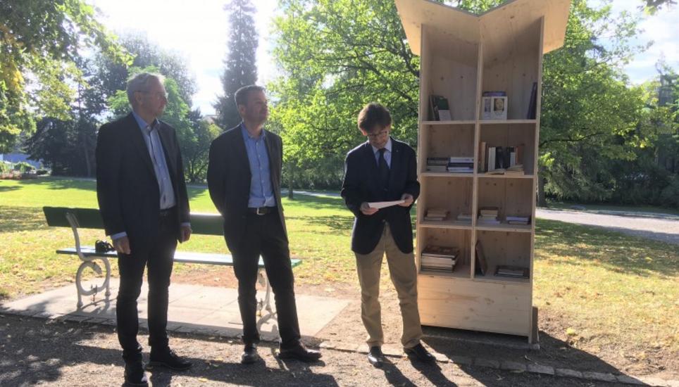 Felix Guhl, Oliver Thiele, Raphael Rohner (v.l.n.r.). Bild: RM