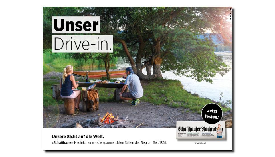 Unser Drive-in.