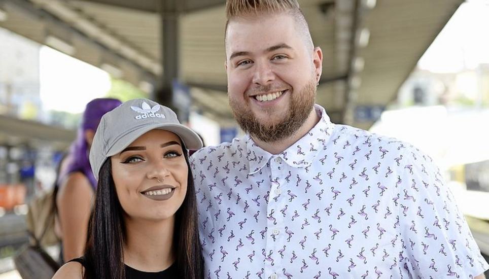 Gehen jedes Jahr an die Street-Parade: Chiara Missio und Dennis Nürnberger.