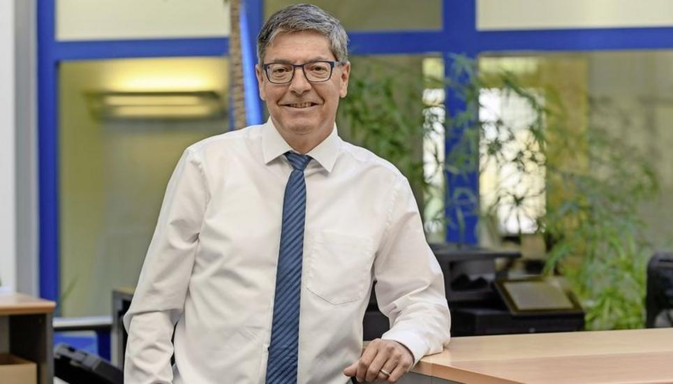 Die Kundenberatung macht einen Drittel der Tätigkeit des Vorsitzenden der Geschäftsleitung, Andreas Pally, aus. Bild: Michael Kessler