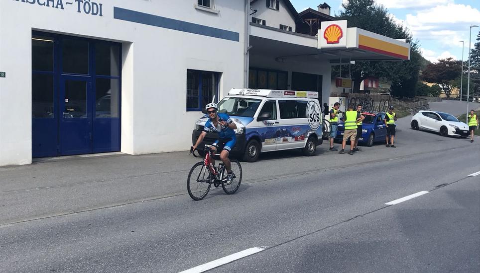 Und weiter geht's. Mark kurz vor Disentis.