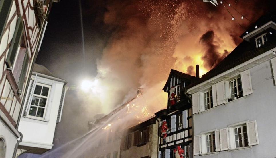 Die Folgen des Brands waren verheerend.