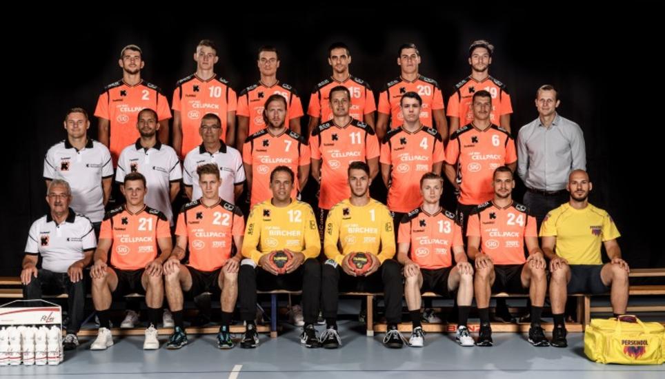 Die Kadetten treffen auf ihren alten Trainer Goran Perkovac. Bild: Kadetten Schaffhausen