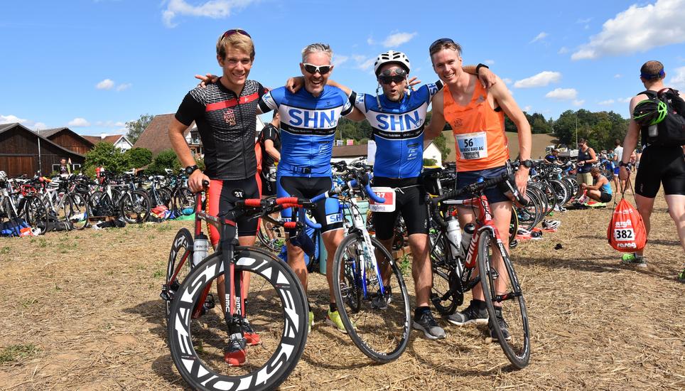 Die SN hatten auch ein Team an der «Tortour». Bild: Radio Munot