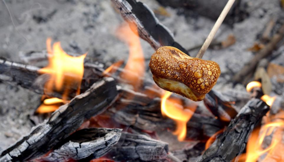 Im letzten Sommer in Schaffhauser Wäldern wegen der extremen Trockenheit undenkbar: Grillen.