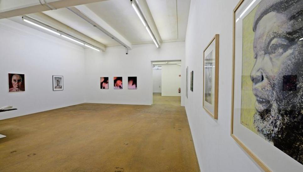 Platz für Kunst: Ein Teil des ersten Stocks im Kammgarn-Westflügel wird aktuell für Ausstellungen genutzt. Bild: Selwyn Hoffmann