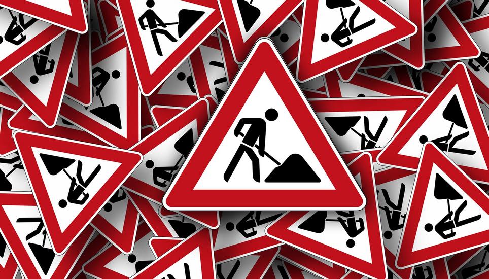 Die Arbeiten werden vorwiegend nachts durchgeführt. Symbolbild: Pixabay