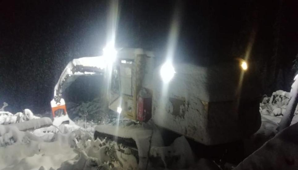 Der Winter hat die Volks voll erwischt. Bild: zVg