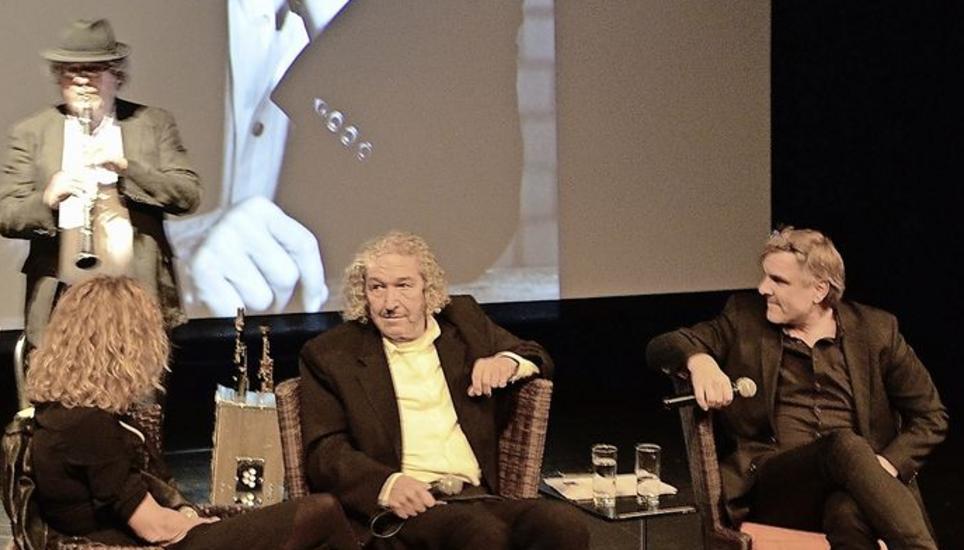 Regisseur Jean Grädel wurde im Phoenix-Theater gewürdigt. Bild: Margrith Pfister-Kübler