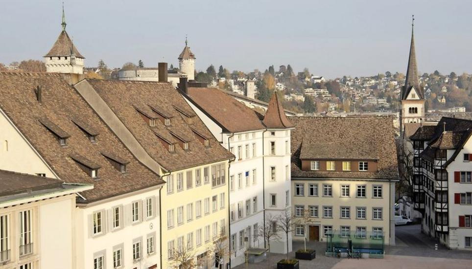 Häufig erfüllen Häuser in der Altstadt die Anforderungen für das «Schaffhauser Haus». Ausgezeichnet werden allerdings nur neue «Schaffhauser Häuser». Bild: Jeannette Vogel