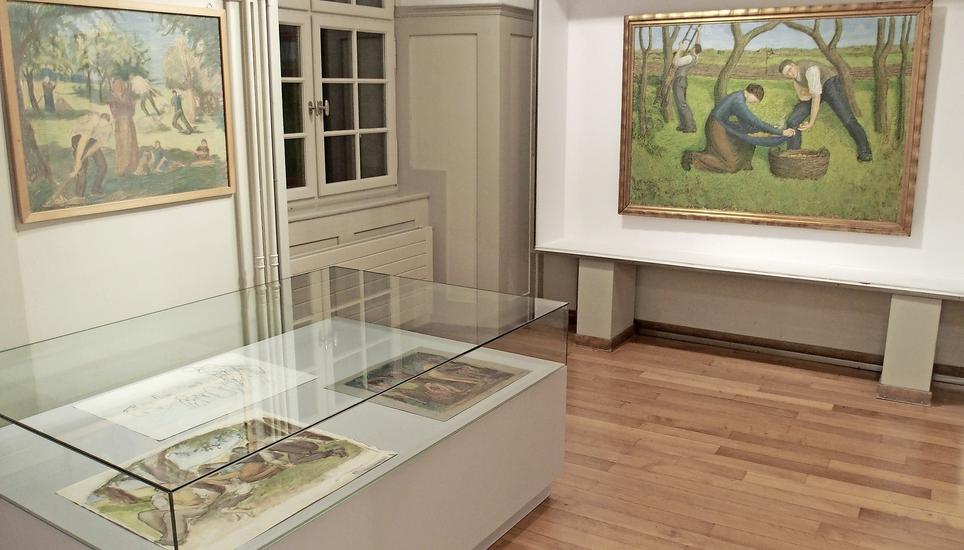 Im Museum Schleitheimertal sind zurzeit Werke des Begginger Künstlers Gustav Schudel ausgestellt.