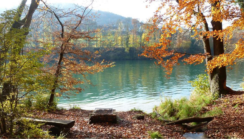 Auf den Wanderwegen finden Sie auch zahlreiche Orte zum Verweilen.