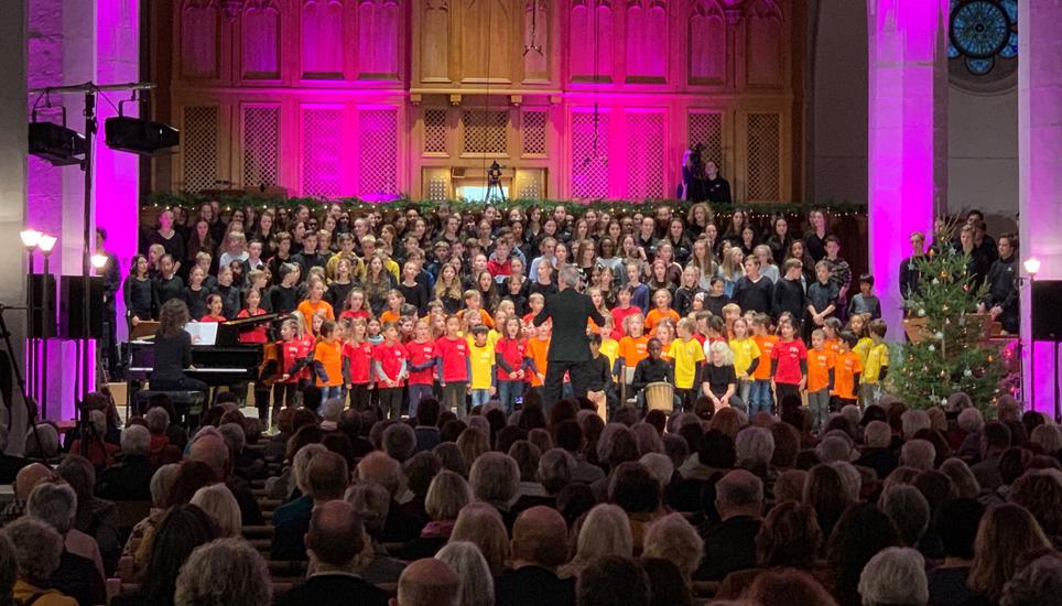 Das Weihnachtskonzert findet am 13. Dezember im St. Johann in Schaffhausen statt. Archivbild: Radio Munot