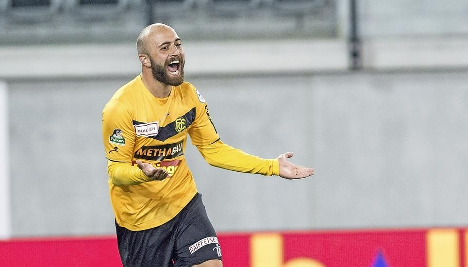 Wieder im FCS-Trikot: Tunahan Cicek. Kann er wieder so jubeln? Bild: Roger Albrecht