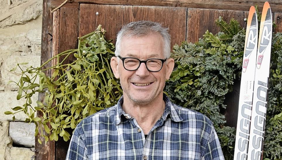 Ruedi Widtmann verbringt im Winter viel Zeit auf den Loipen. Bild: Tamara Schori