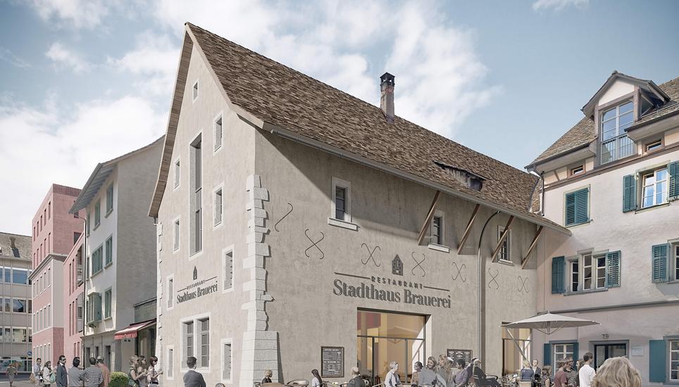 Das neue Restaurant wertet den Platz weiter auf.