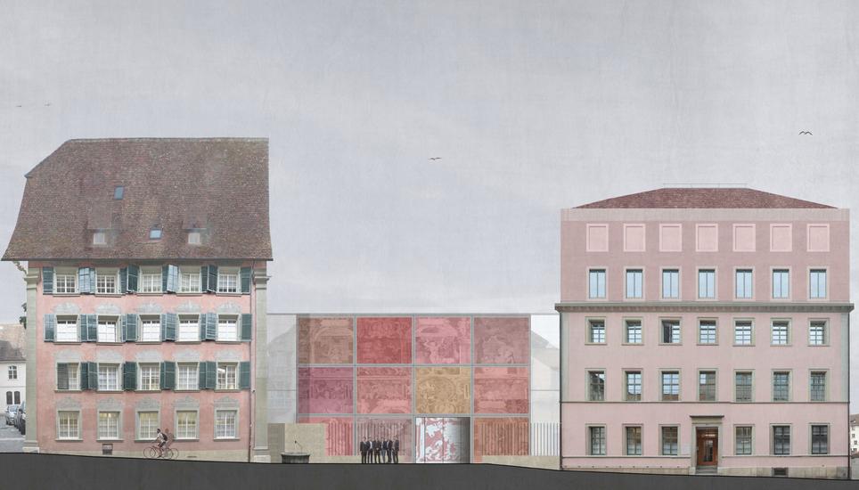 So soll das neue Stadthaus aussehen. Bilder: Stadt Schaffhausen
